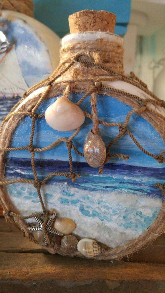 Artesanato com conchas do mar 8