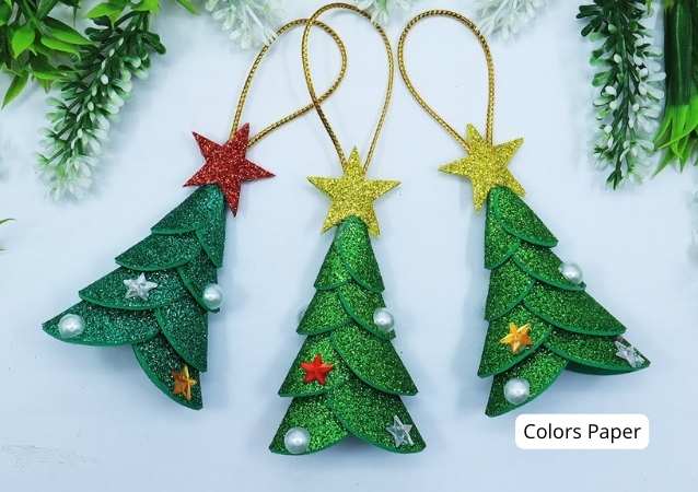 Ornamentos de natal em eva 1