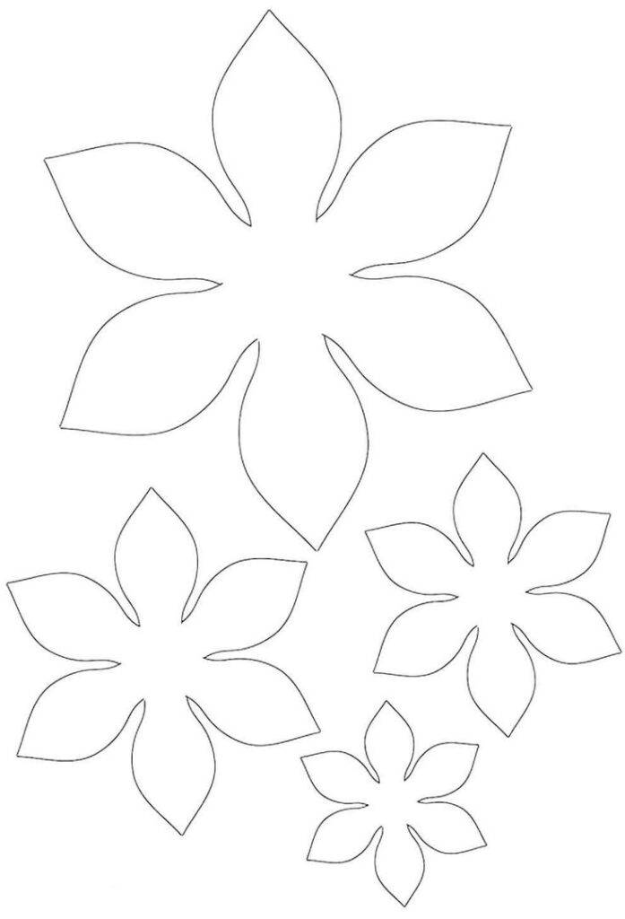 molde flor de eva simples 2