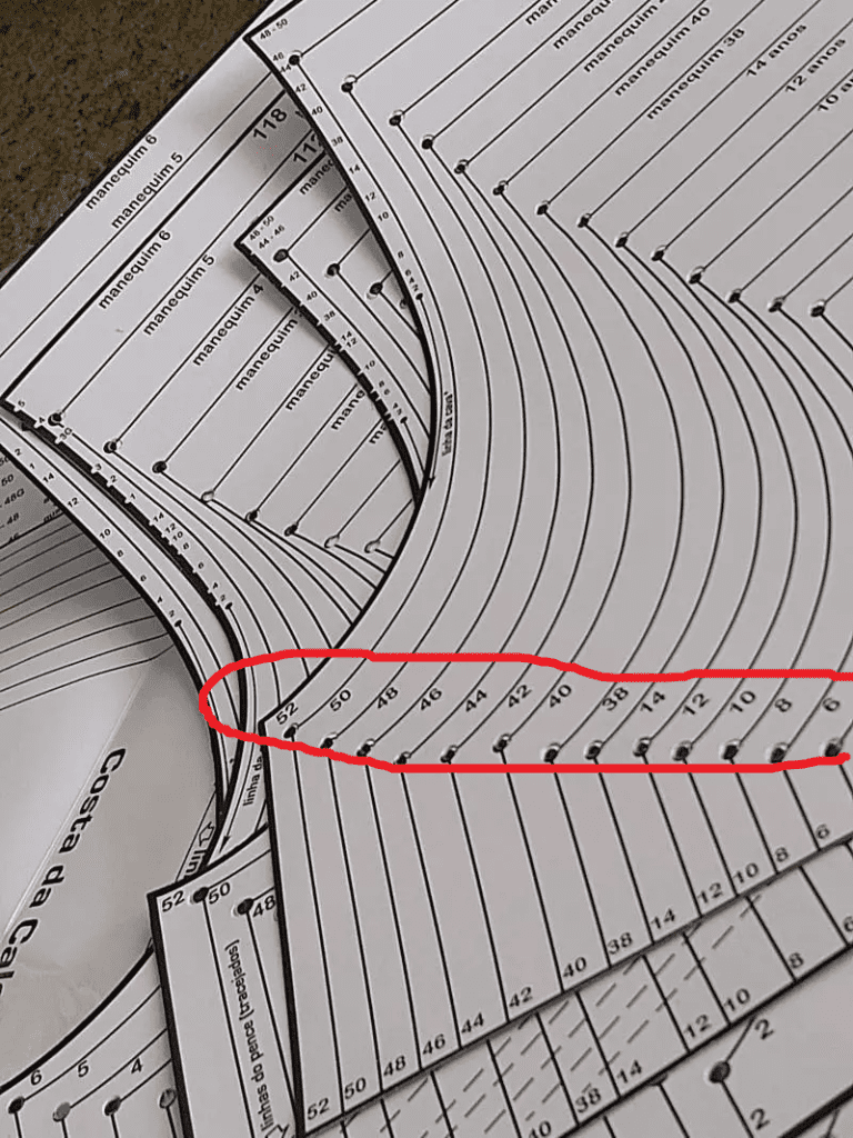 como interpretar moldes de costura 3