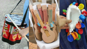 Leia mais sobre o artigo Ideias de Brinquedos Musicais com Material Reciclado.
