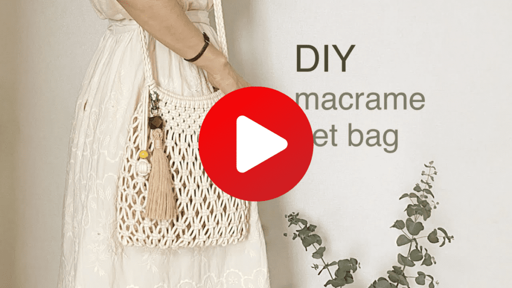 como fazer bolsa macrame